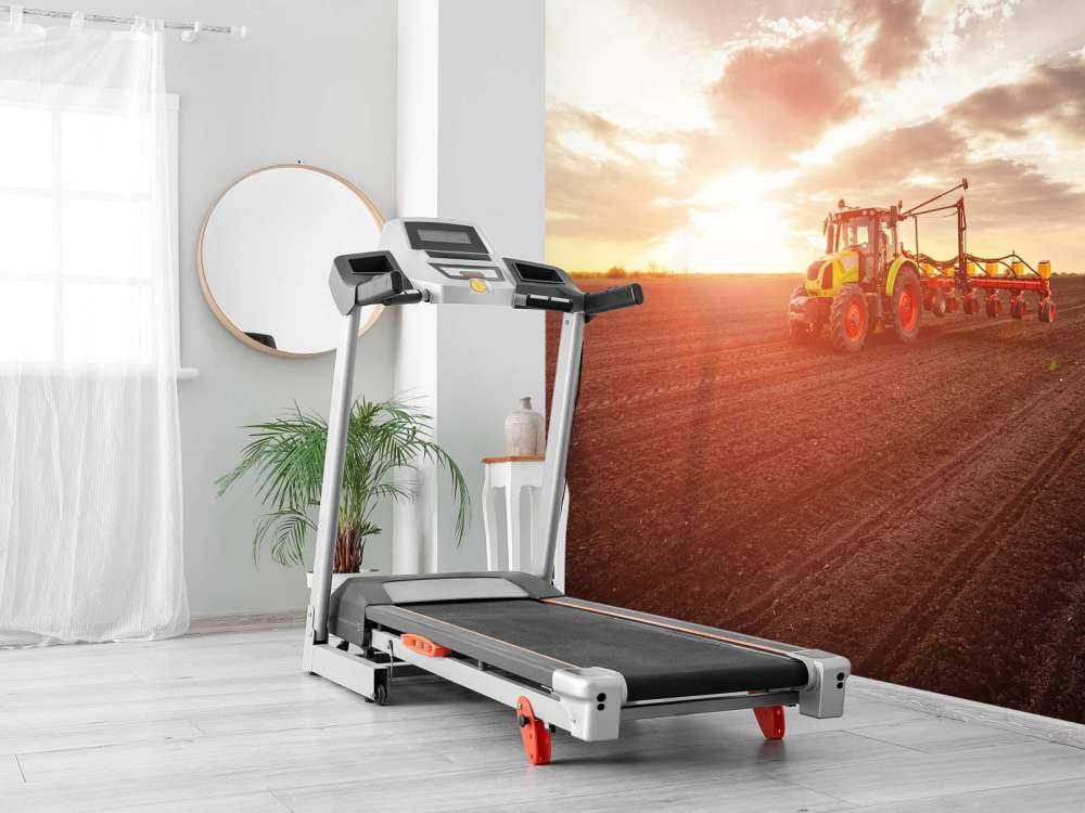 Tractor aan het werk