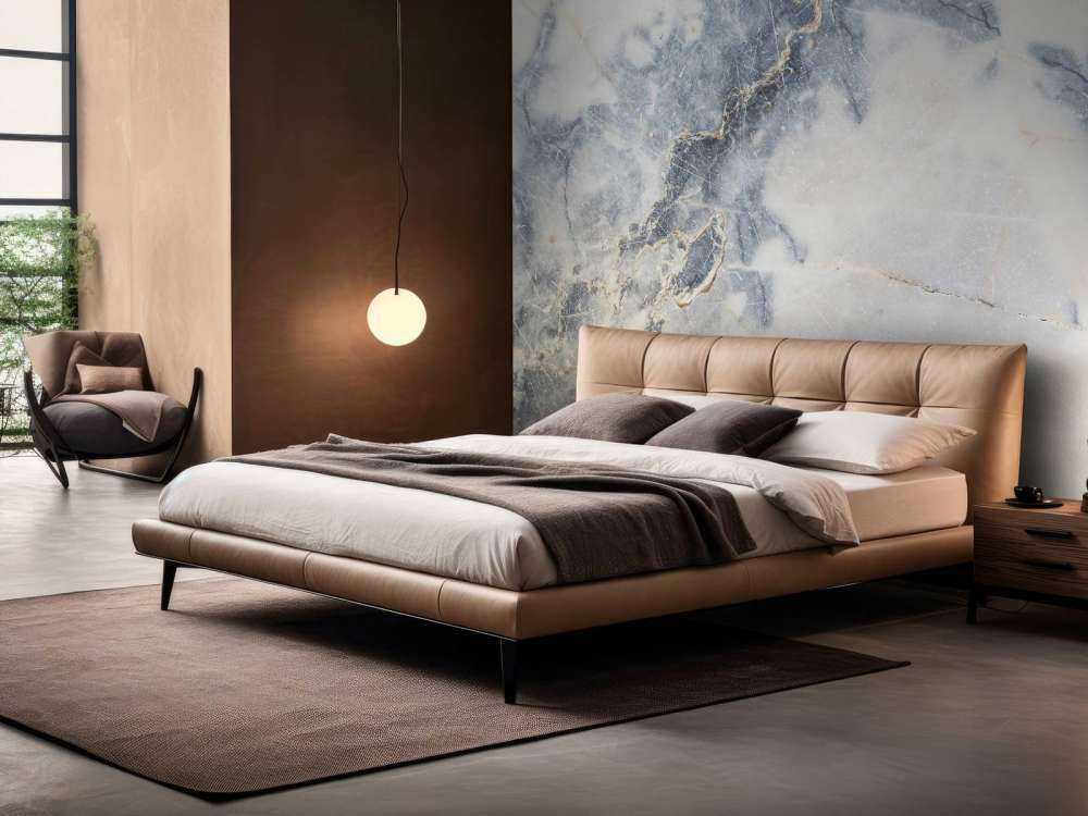 Licht gekleurd marmer