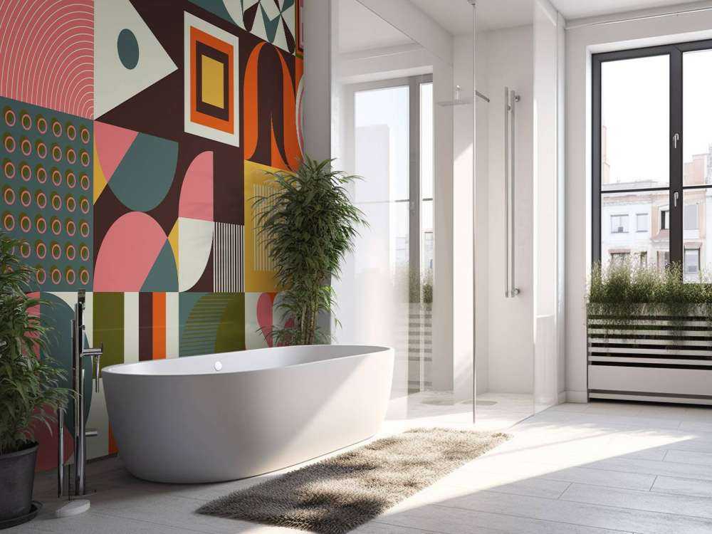 Kleurrijke abstracte vormen