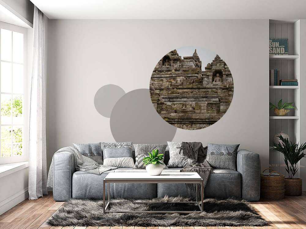 Close-up Borobudur tempel