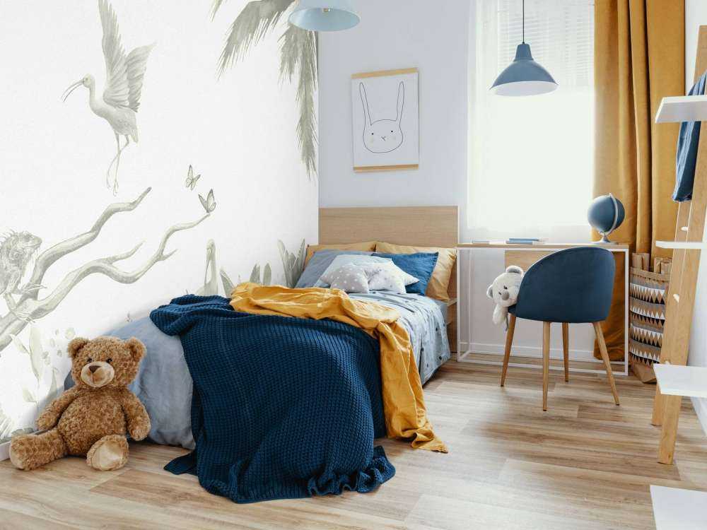 Tak met jungle dieren in groen