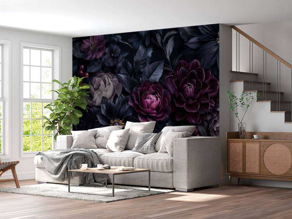 Mystic moody baroque midnight garden delight