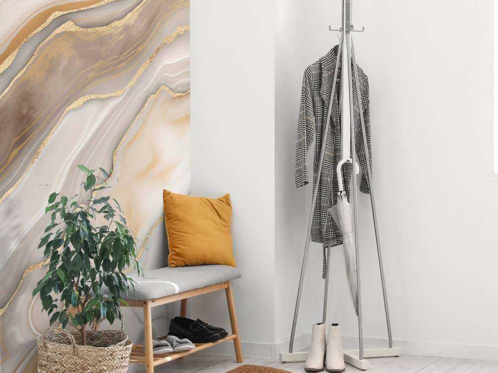 Luxury marble chic decor trend ivory beige