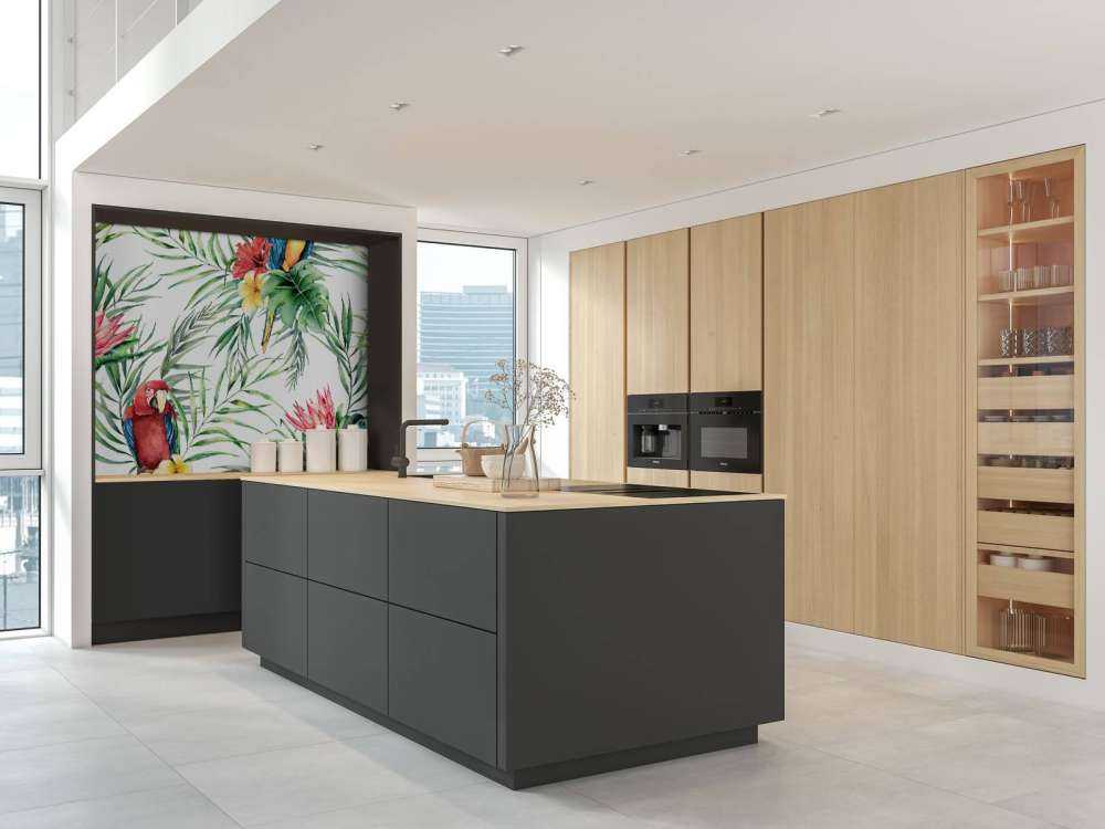 Exotische vogels print