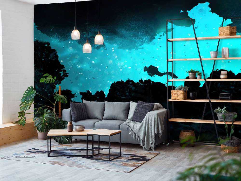 Smalle grot met duiker