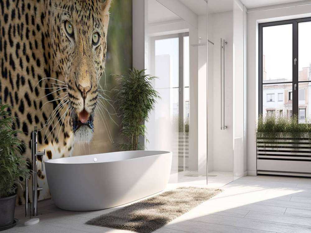 Portret Luipaard in Zuid-Afrika