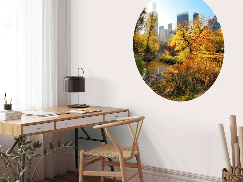 Manhattan Central Park in de herfst