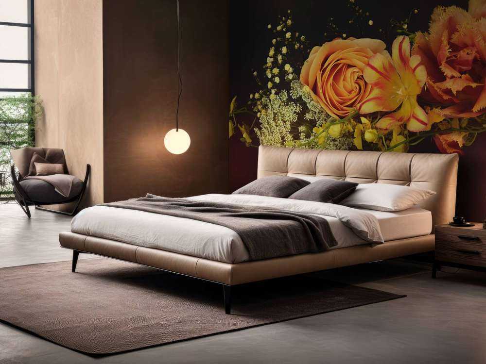 Samengestelde bloemen slinger
