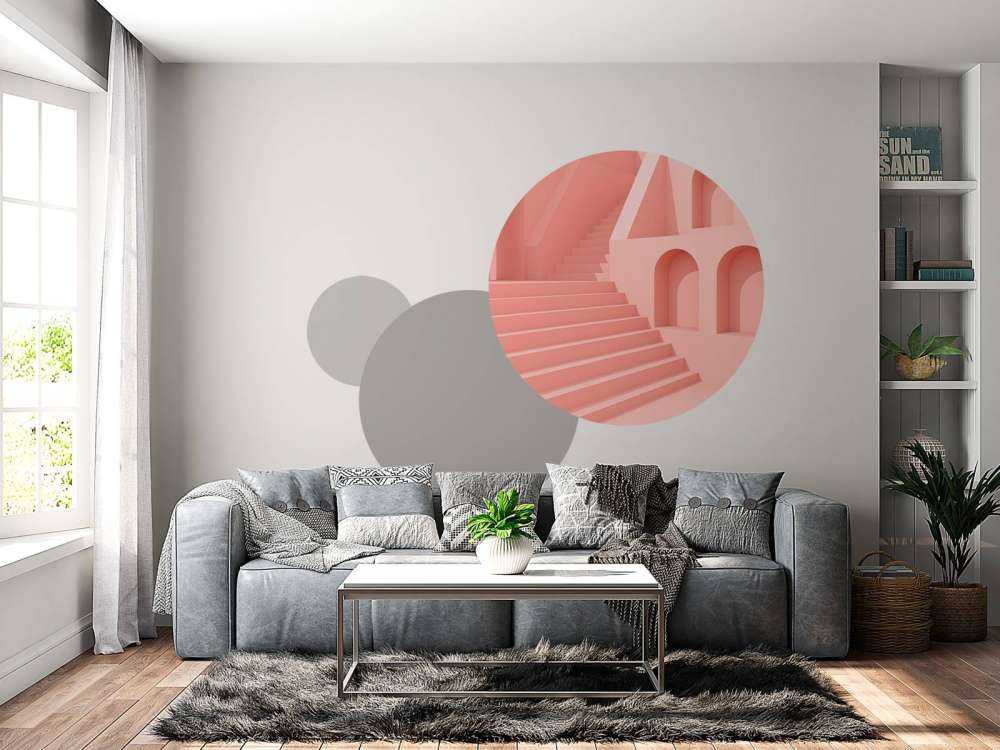 Roze gebouw