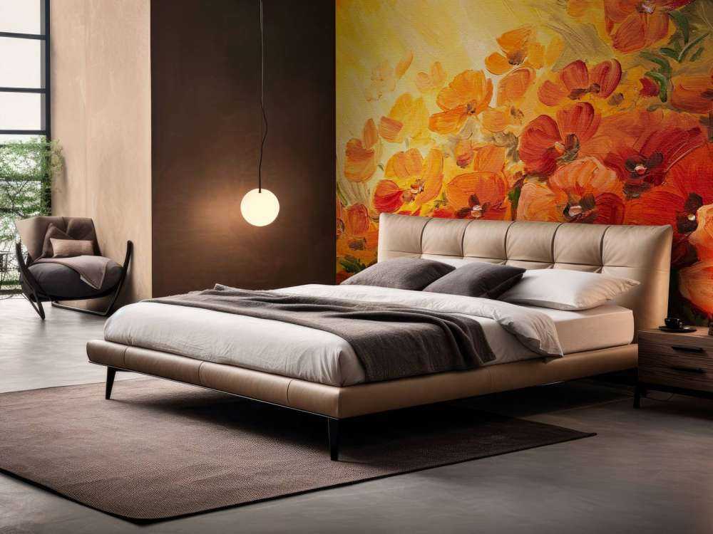 Olieverfschilderij van klaprozen