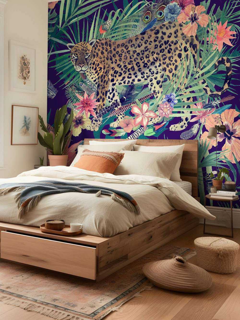 Jungle print met luipaarden