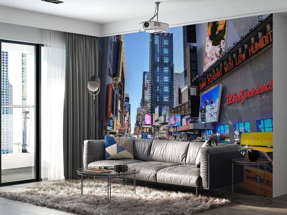 Midden in New York City