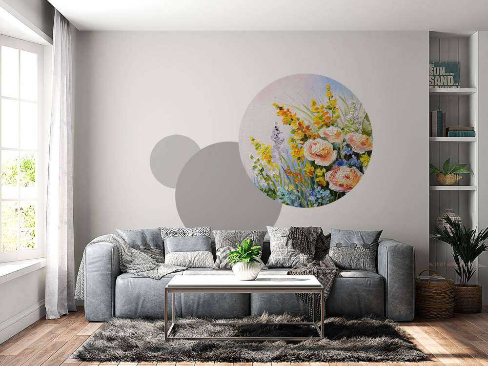 Boeket met zomerse bloemen
