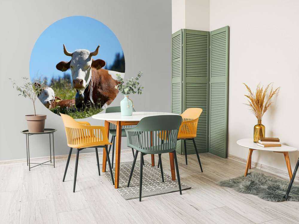 Liggende Koe en Kalf