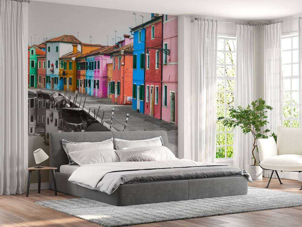 Kleurrijke vissershuisjes