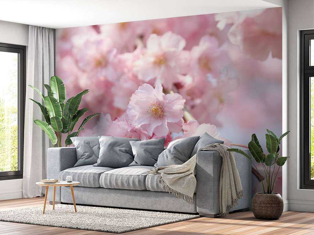 Close-up roze bloesems