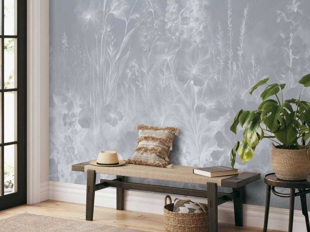 Tender English garden - grey