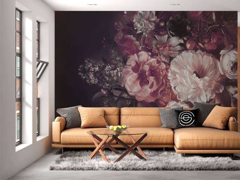 Bouquet with lilac Red