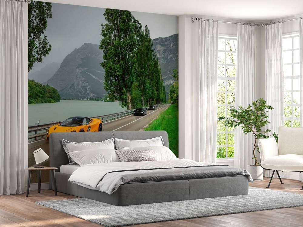 Alpenrit langs het meer