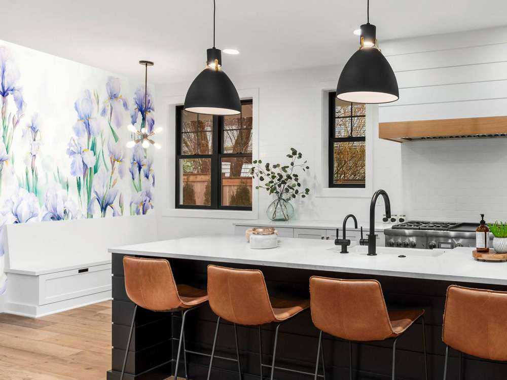 Irises Dance Seamless Pastel