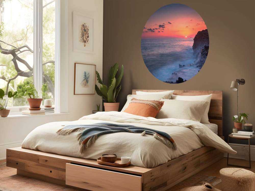 Lavakust in avondlicht