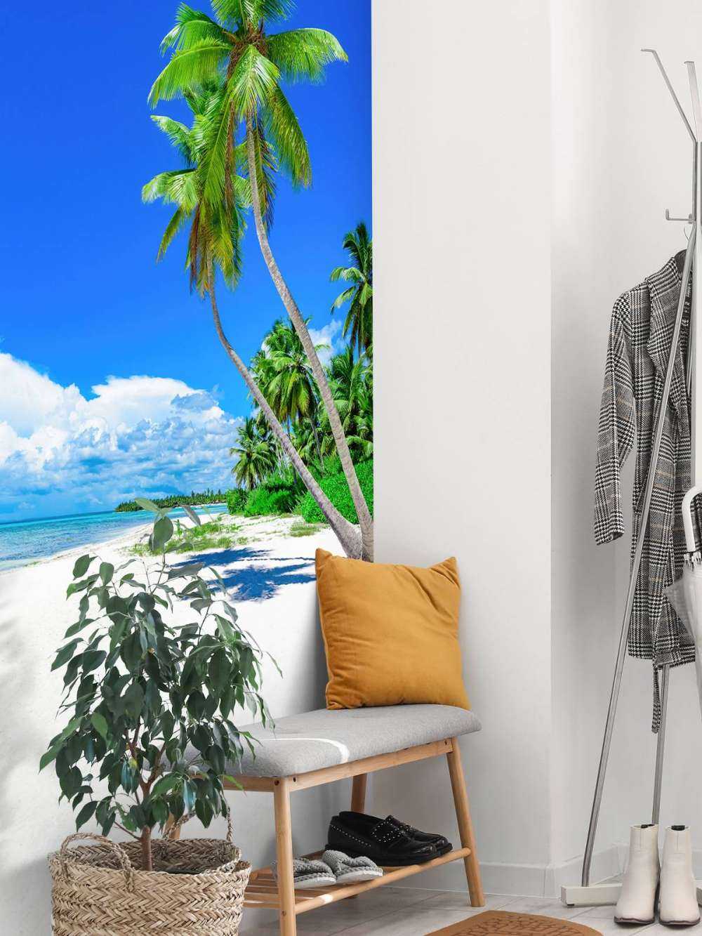 Paradijselijk tropisch strand