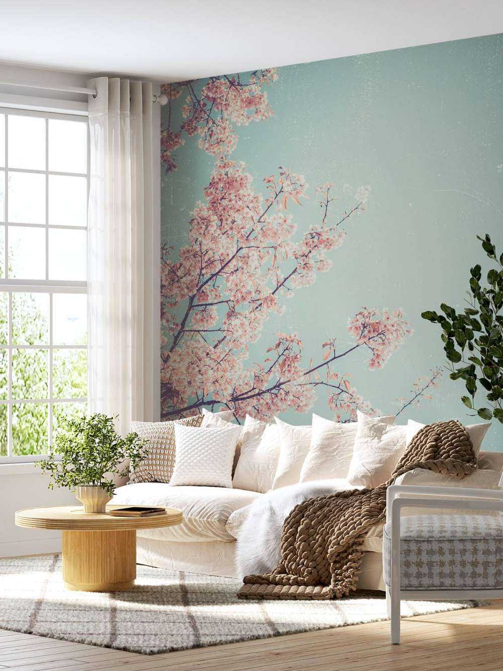 Vintage Japanse bloemen