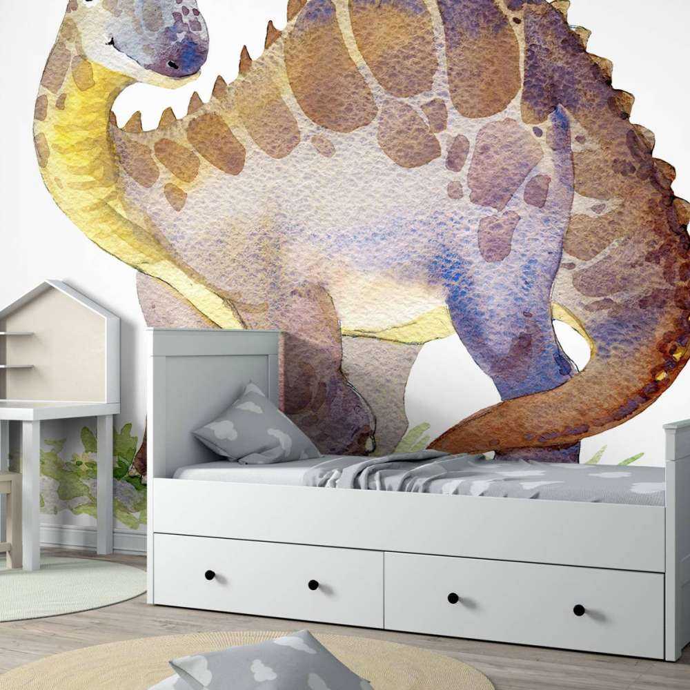 Dinosaurus van waterverf