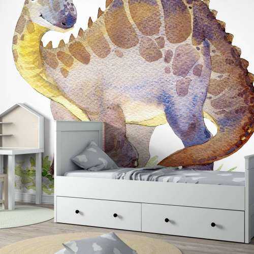 Dinosaurus van waterverf