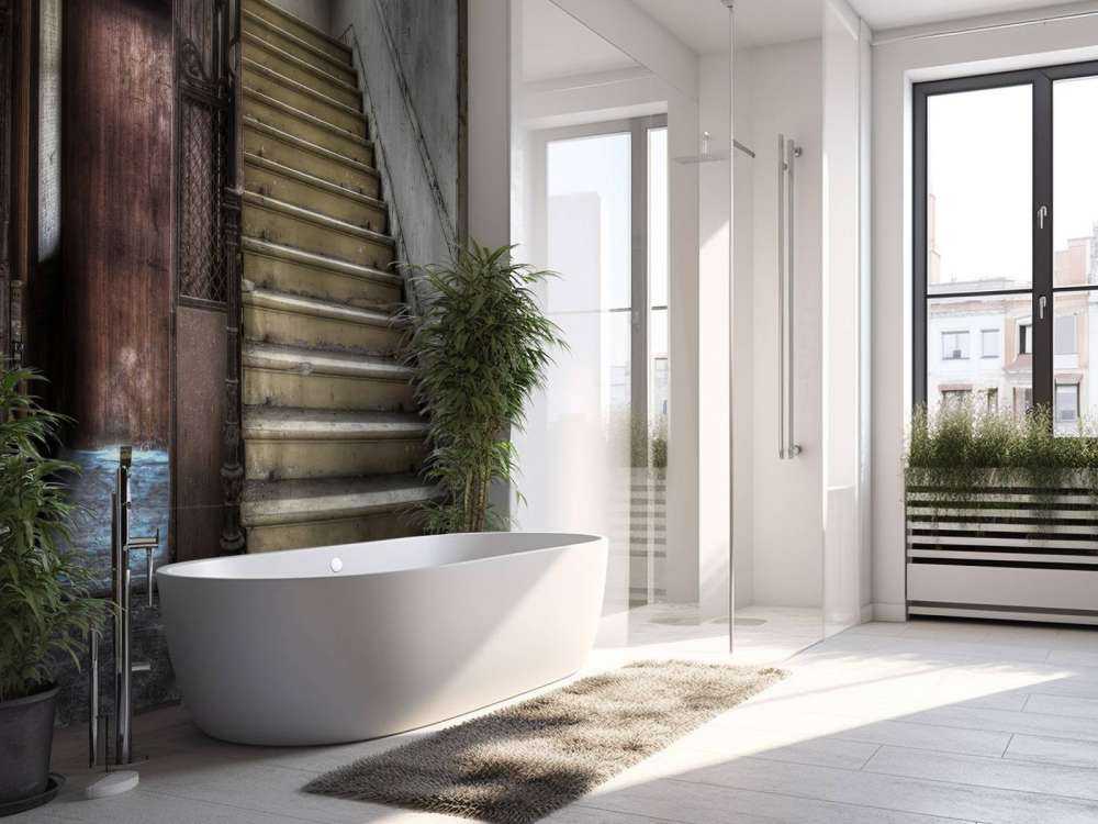 Verlaten houten kooilift