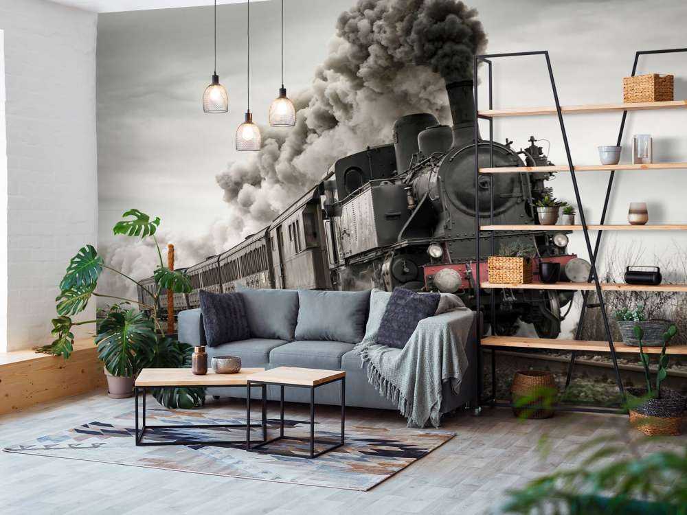Vintage stoomtrein
