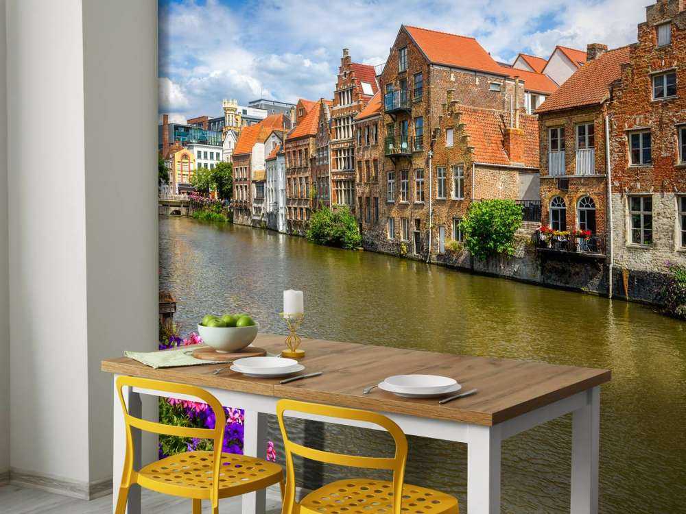 Historische huizen in Gent