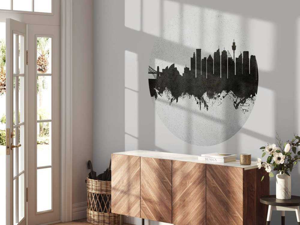 Waterverf skyline, Sydney