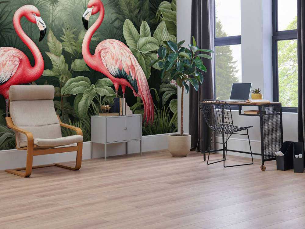 Flamingo’s Florale Oase