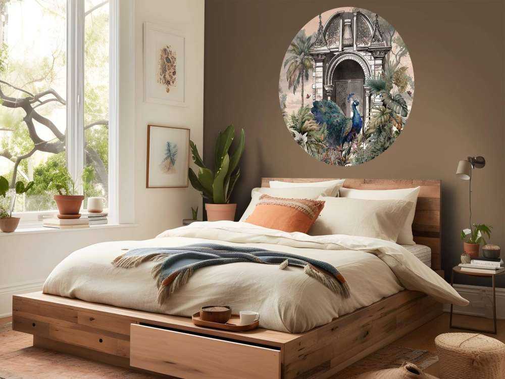 Pauwen in Paradijselijke Hof