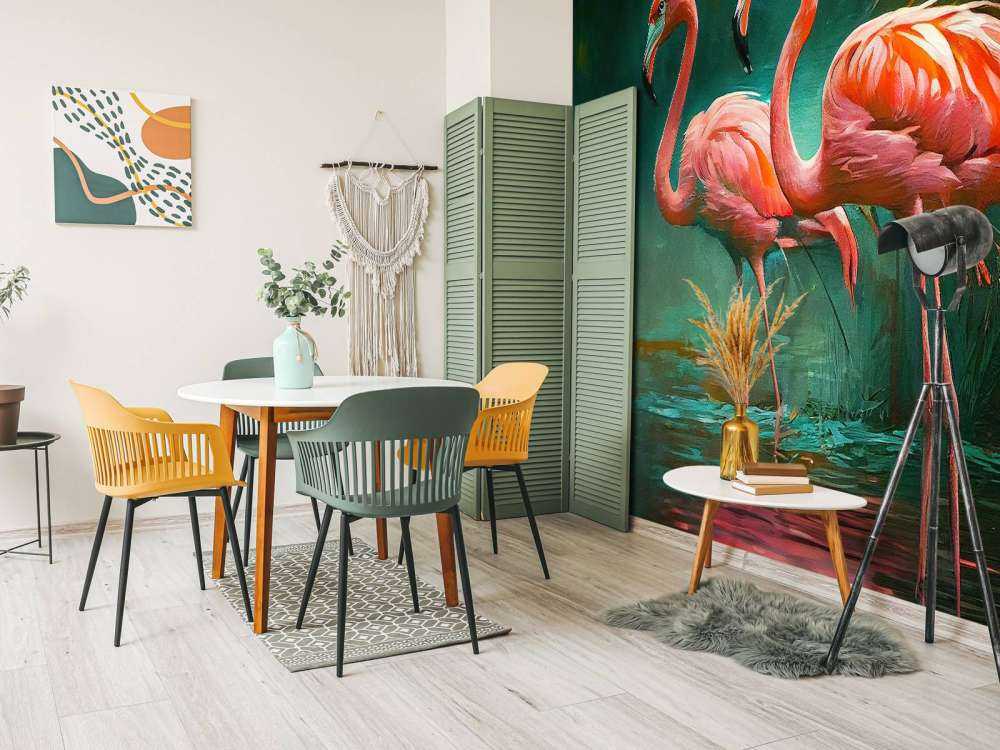 Flamingo Fluisterend Water