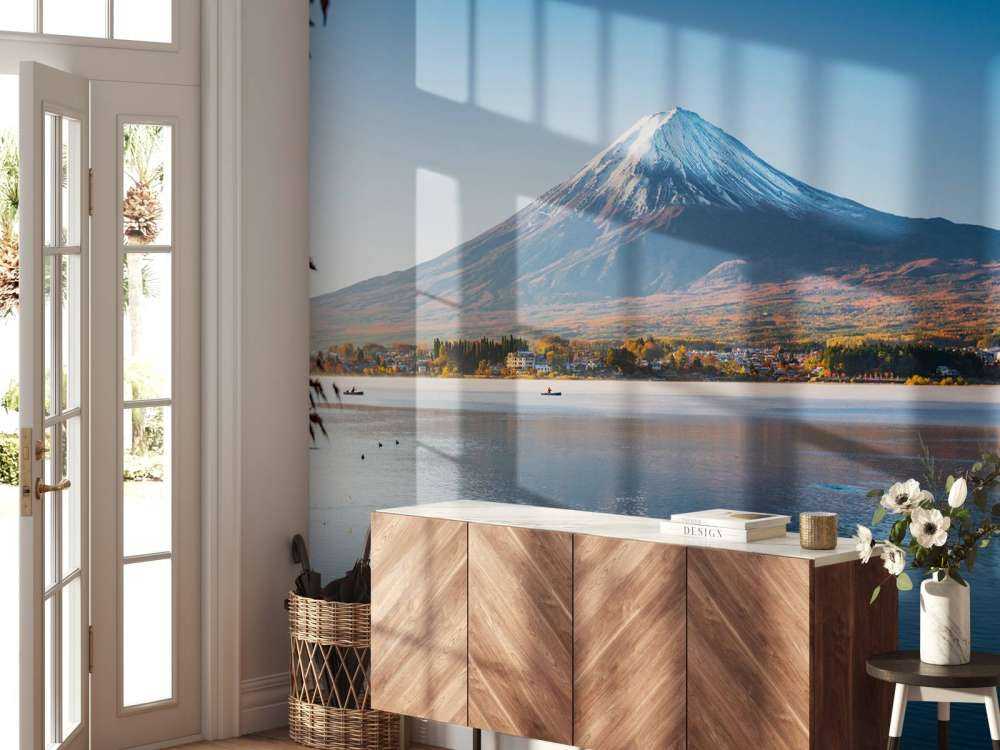 De Fuji berg in de middag