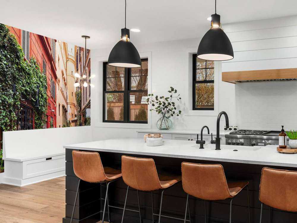 Oude middeleeuwse straat