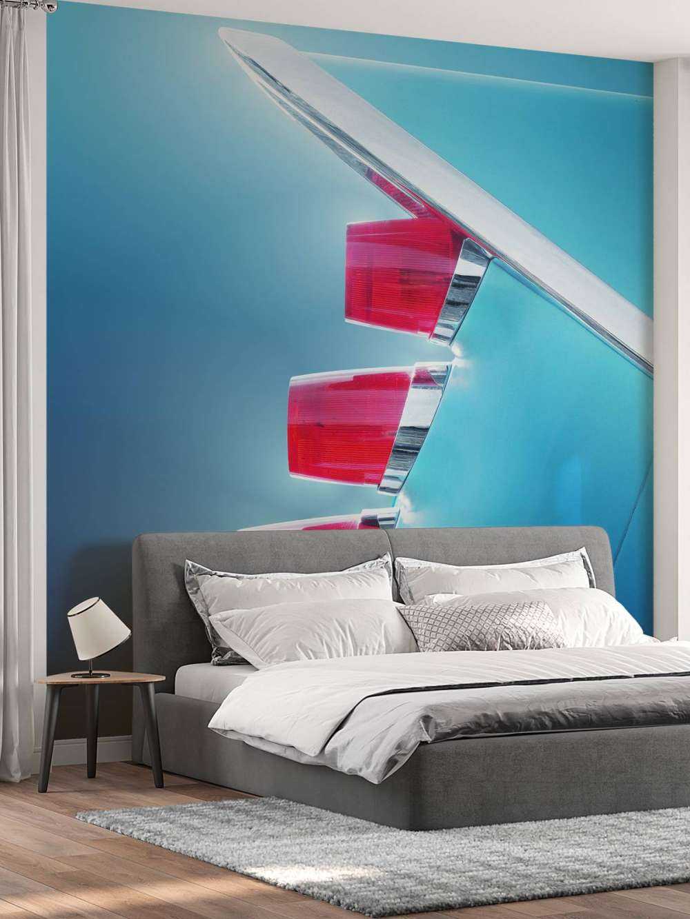 US classic car 1959 Adventurer tail fin abstract