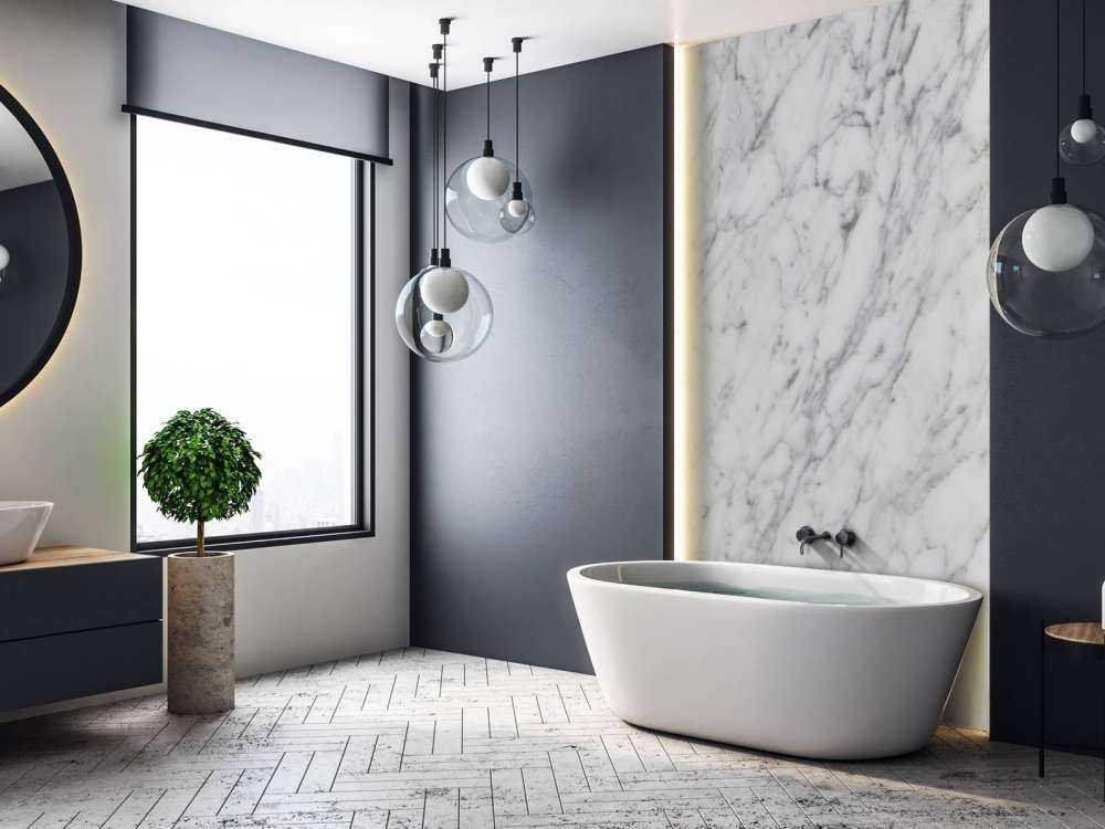 Licht marmer met textuur