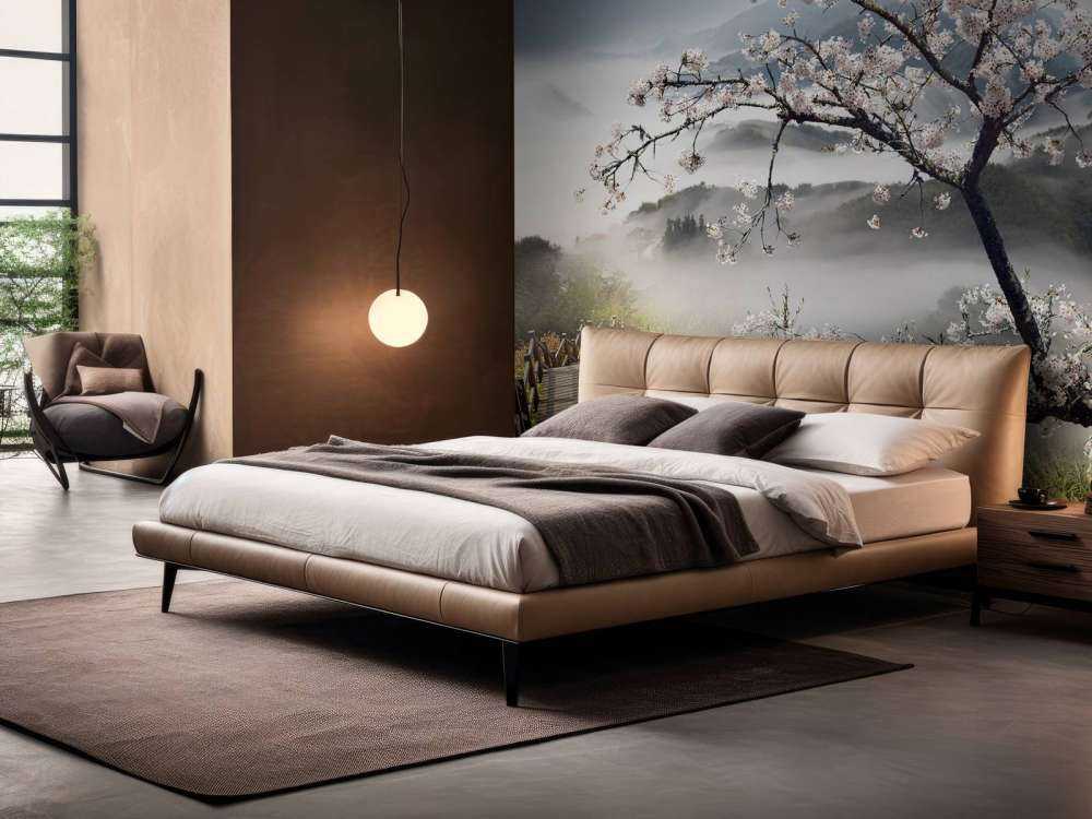 Berg met brug naar Bloesem