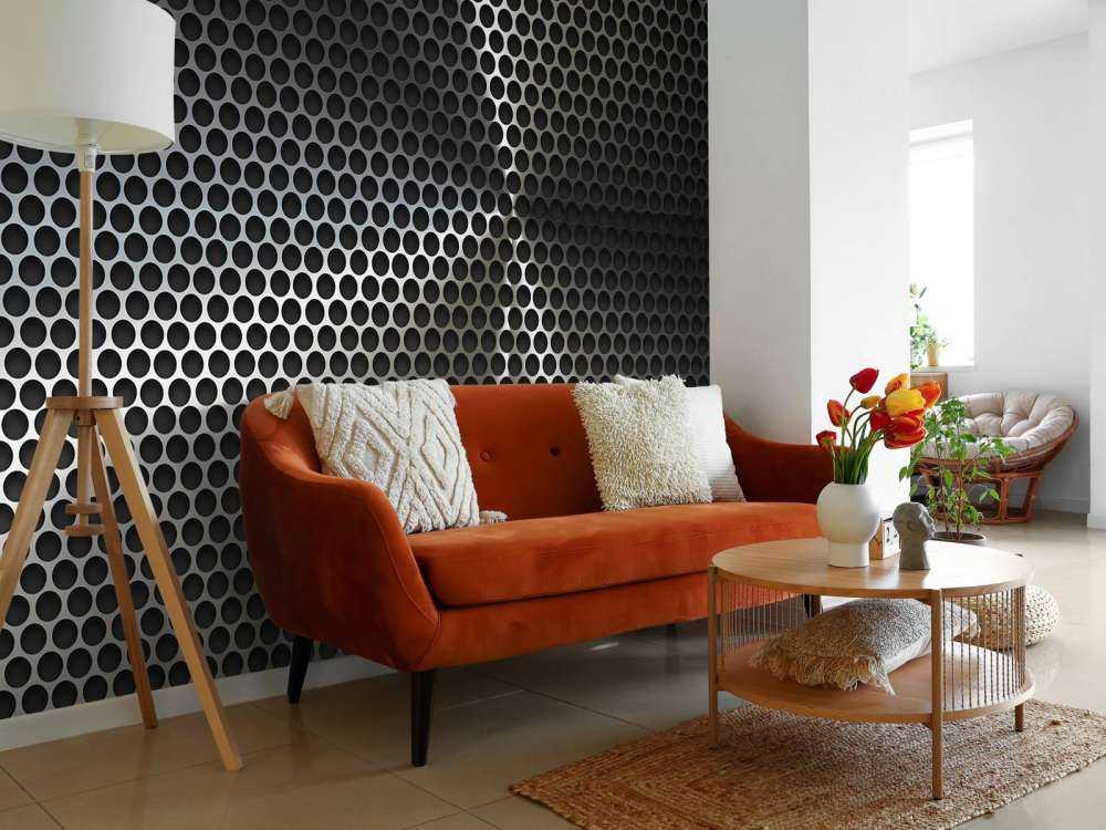 Moderne metalen achtergrond