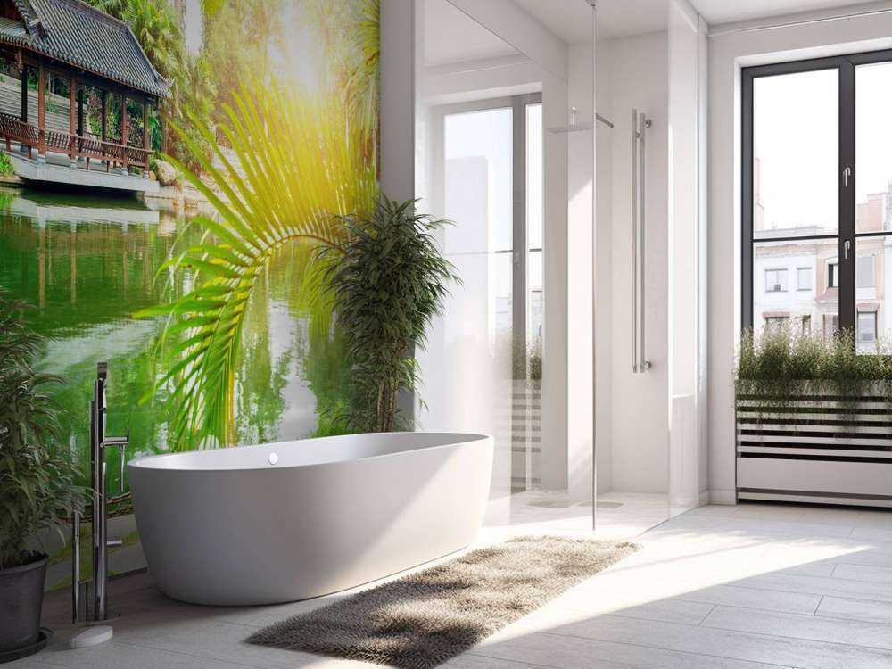 Rustgevend parkje in China