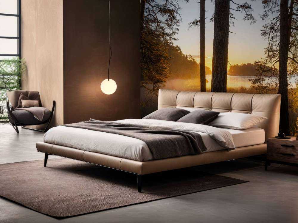 Bos tijdens zonsondergang