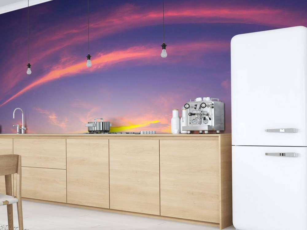 Zonsondergang in Afrika