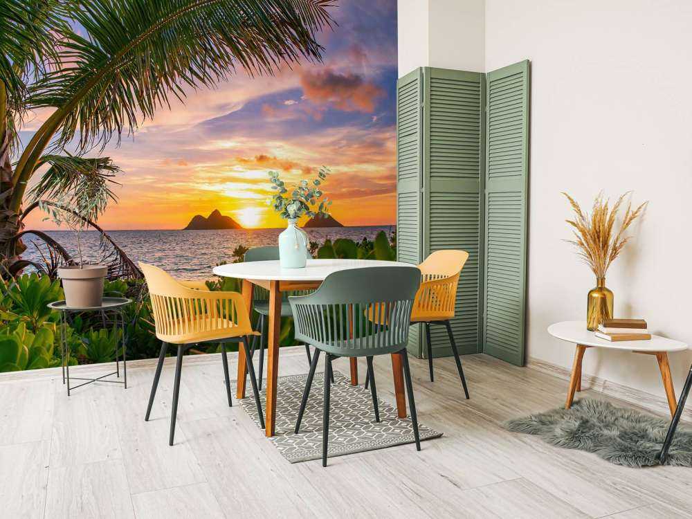 Zonsopgang bij Lanikai Beach