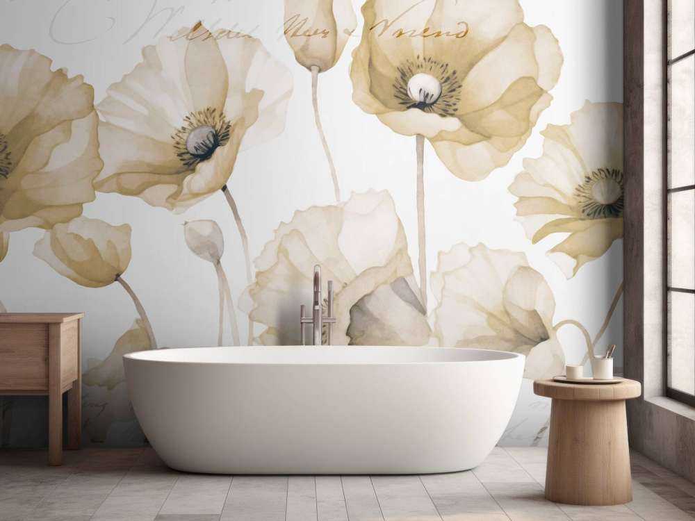 Poppy petal summer serenade soft beige