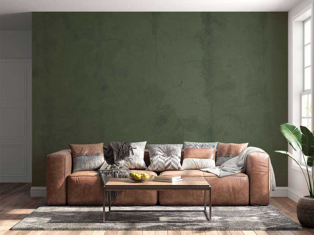 Olijfgroen beton