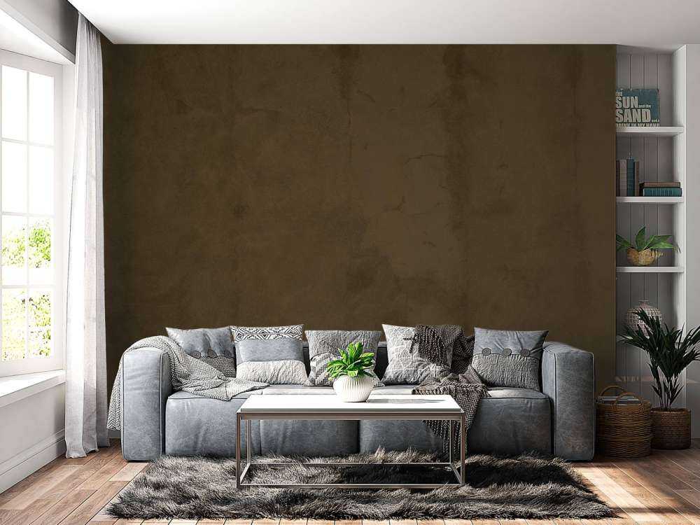 Olijfbruin beton