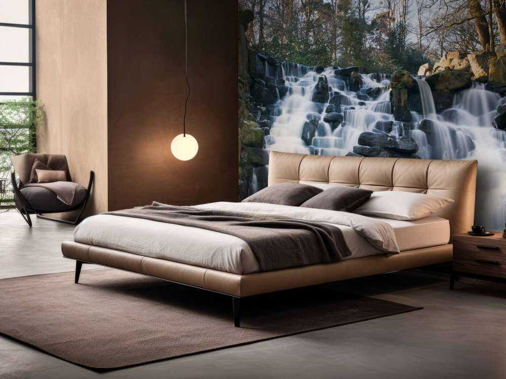 Waterval in de winter